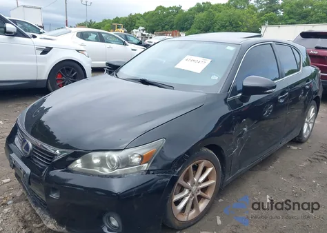 2013 Lexus Ct 200H from USA, damaged, VIN JTHKD5BH0D2148543